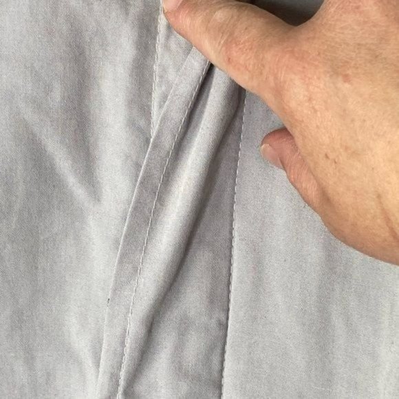 Vintage 80’s Hills shire Farms Octoberfest 86’ mens light jacket gray Large L - Picture 6 of 15